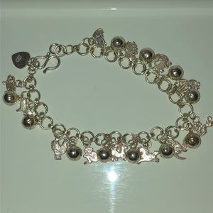 Sterling Silver Bracelet with Bells